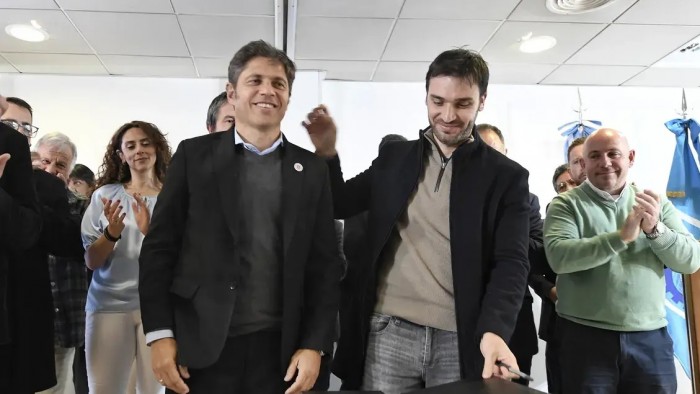 Kicillof se reunió con Nacho Torres 