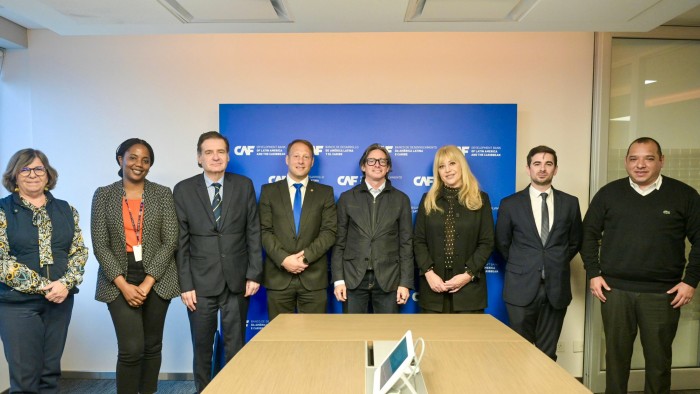 Rossana Chahla se reunió con autoridades del Banco de Desarrollo de América Latina