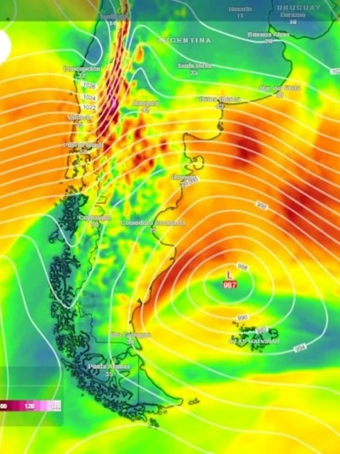 A prepararse: Argentina enfrenta los días más fríos del año
