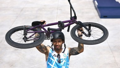 Argentina tendrá un representante olímpico en BMX freestyle por primera vez en su historia