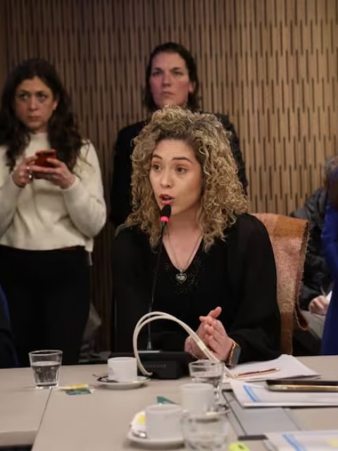 Diputada libertaria le exigió explicaciones a Martín Menem por la visita a represores en Ezeiza