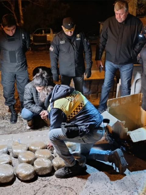 Hallaron 61 kilos de marihuana en un tour de compras detenido en Trancas