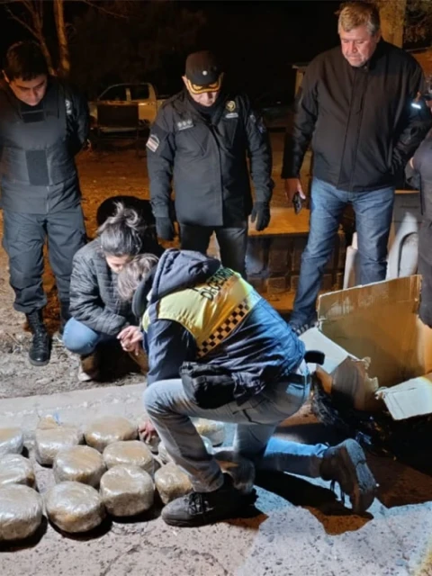 Hallaron 61 kilos de marihuana en un tour de compras detenido en Trancas