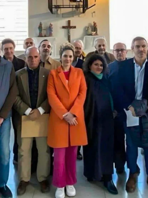 La diputada Lourdes Arrieta expuso los chats del bloque de LLA sobre visitas a represores en Ezeiza