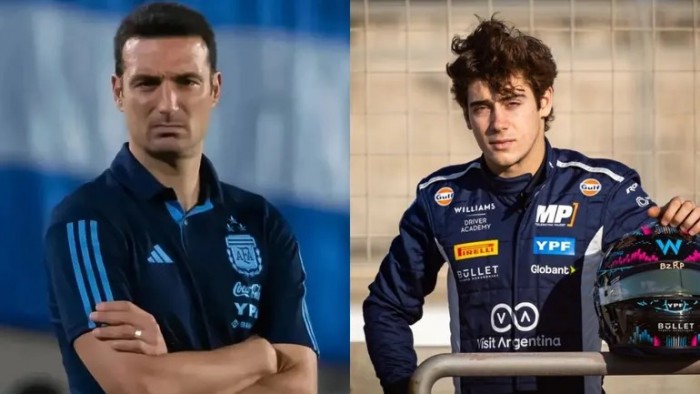 Scaloni sobre el debut de Franco Colapinto en la F1: "Ilusiona a todos los argentinos"