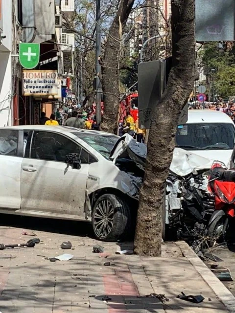 Tragedia en Córdoba: un conductor atropelló a 35 personas 