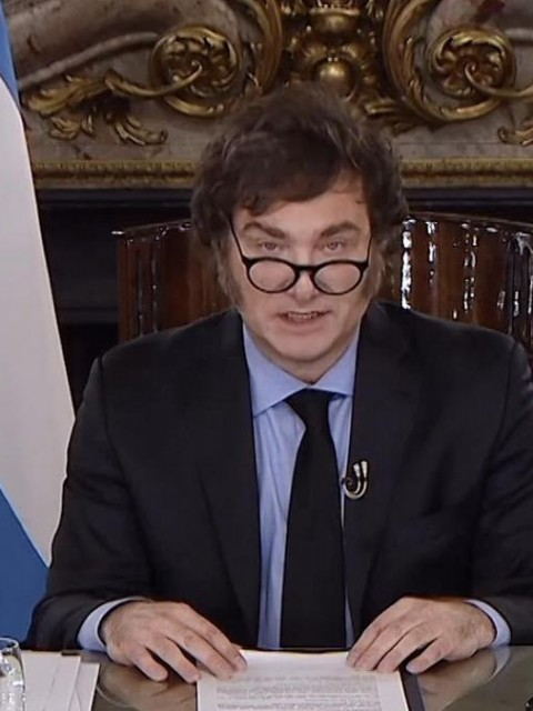 El rating de la televisión abierta se desplomó durante la cadena nacional de Javier Milei