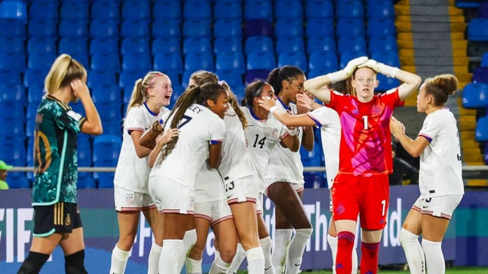Mundial Sub 20 femenino: la insólita victoria de Estados Unidos a Alemania en cuartos