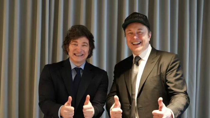 Milei defendió  y elogió a Elon Musk tras acusaciones de nazismo: "Nazi las pelotas"