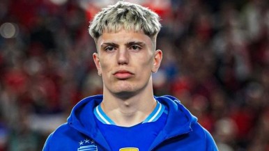 Alejandro Garnacho queda fuera de la Selección Argentina por molestias en la rodilla