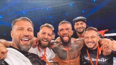 Franco Tenaglia: de las peleas clandestinas al ring mundial en busca del título de MMA