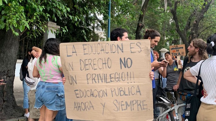 Más de diez universidades exigen un aumento del presupuesto para la educación pública