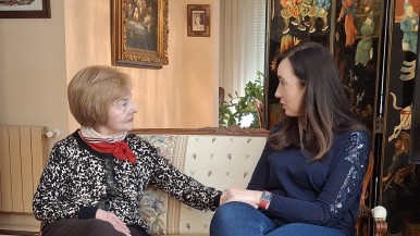En el Día de la Lealtad, Villarruel se reunión con Isabelita 