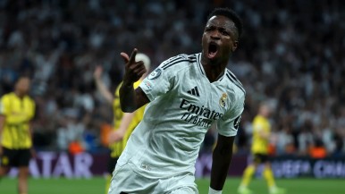 Respeten rangos: el Real Madrid se lo dio vuelta al Dortmund con un hat-trick de Vinicius
