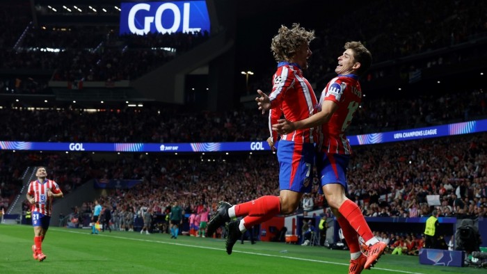 Julián Álvarez metió un golazo y Atlético de Madrid saca ventaja en la Champions League