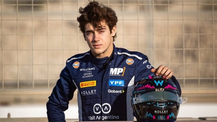 Formula 1: el emotivo homenaje de Franco Colapinto 