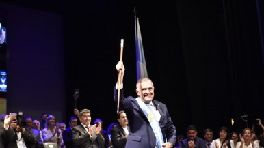 Tras un año de gestión de Jaldo, el Gobierno de la Provincia estrenó un nuevo logo 