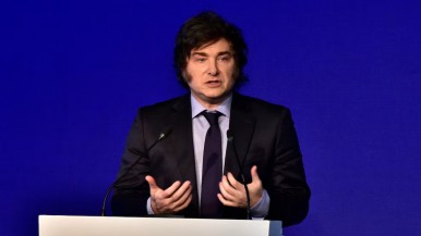 Milei arremetió contra Alfonsín en el Día de la Democracia y los radicales respondieron