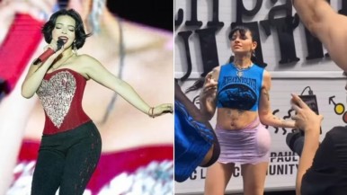 Cazzu y su traje de esponjas: ¿Una Burla a Ángela Aguilar?