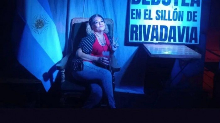 La hija de la Mona Jiménez encabezó el show "Milei culiadazo" con un fuerte mensaje al oficialismo