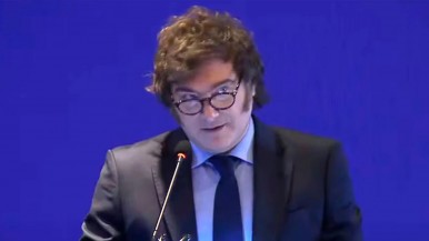 Javier Milei: "En poco tiempo la economía estará volando"