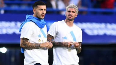 Paredes y De Paul se sumaron a las críticas hacia Riestra por el debut de Spreen