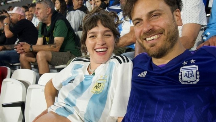 Nació el primer hijo de Cande Vetrano y Andrés Gil