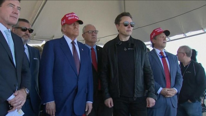 Con la presencia de Trump, Elon Musk lanzó un nuevo vuelo de prueba de SpaceX