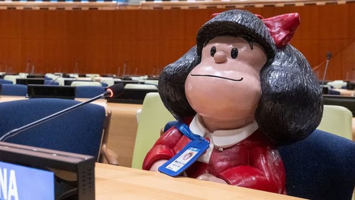 Mafalda brilla en Estados Unidos: de la ONU a los Emmy