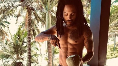La dieta estricta de Lenny Kravitz para mantener su físico a los 60 años
