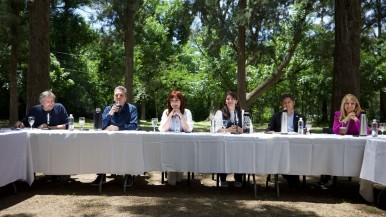 Cumbre del PJ: Cristina Kirchner, Axel Kicillof y Sergio Massa buscan unidad 