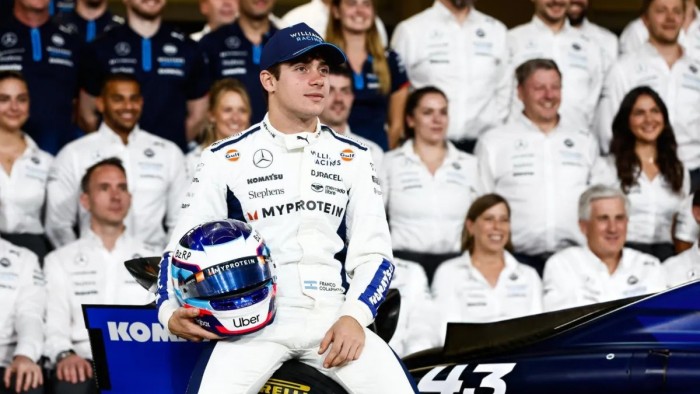 Williams despide a Franco Colapinto y abre interrogantes sobre su futuro en la Fórmula 1