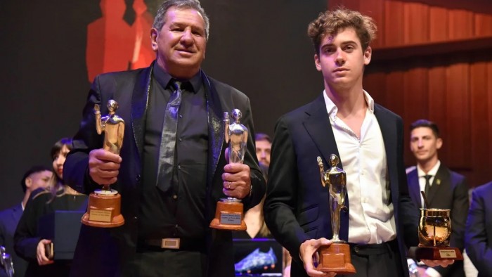 Franco Colapinto y Emiliano Dibu Martínez ganaron el Olimpia de Oro 2024
