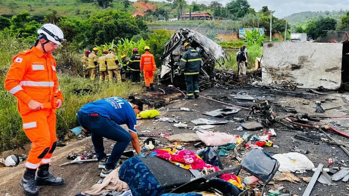 Tragedia en Brasil: fatal accidente deja 38 muertos 
