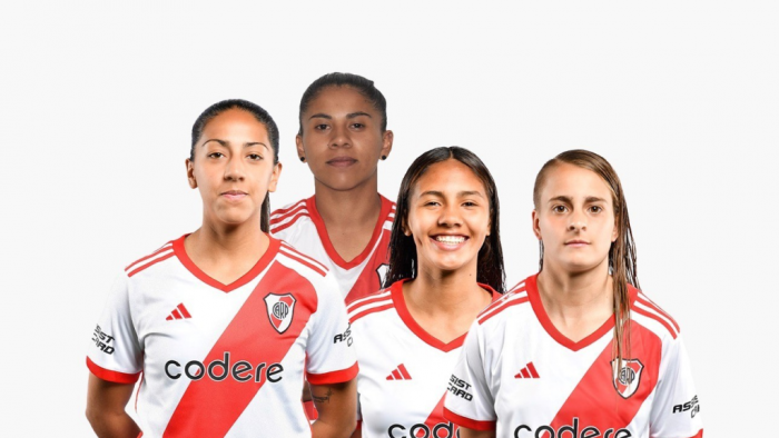 Cuatro futbolistas de River Plate detenidas en Brasil por gestos racistas durante un partido
