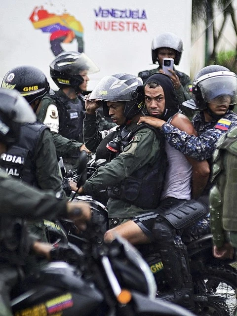Tensión en Venezuela: militares blindan Caracas antes de la asunción de Maduro