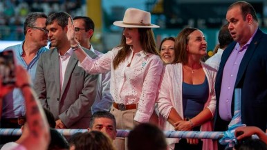 Villarruel reapareció en el Festival de Jesús María: "Acá soy cordobesa"