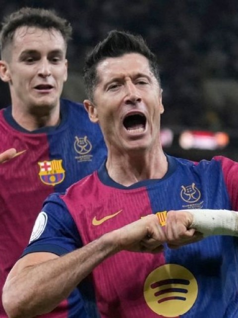 El Barcelona arrasó 5-2 al Real Madrid y se consagró campeón de la Supercopa de España 2024