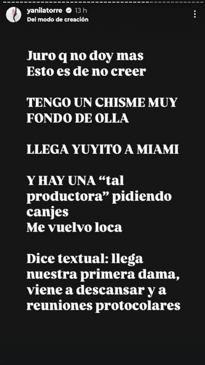 El insólito pedido de Yuyito González a un hotel de Miami