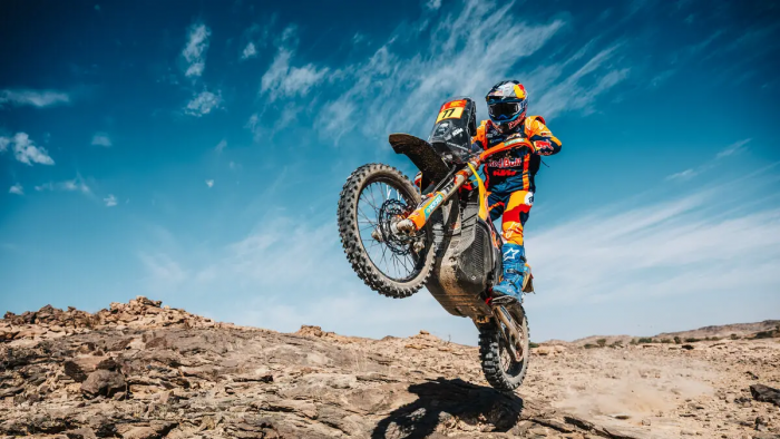 Luciano Benavides muy cerca de entrar al podio en el Dakar 2025