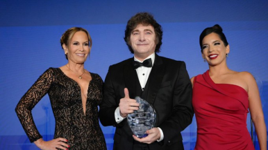 Milei recibió el premio "Titán de la Reforma Económica" en Estados Unidos 