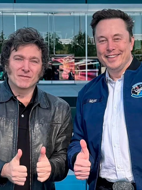 Javier Milei y Elon Musk se declararon amor públicamente