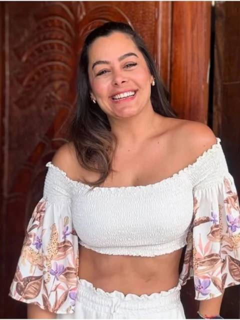 Reapareció Larissa Riquelme y se desató un escándalo con Martín Palermo