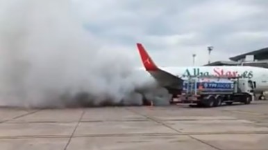 Un avión de Flybondi no pudo despegar de Jujuy por un problema con la cinta de equipajes