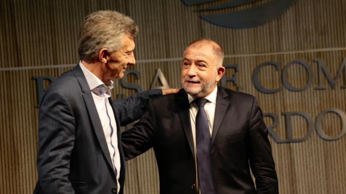 Luis Juez se reunió con Macri y oficializó su renuncia a la presidencia del PRO