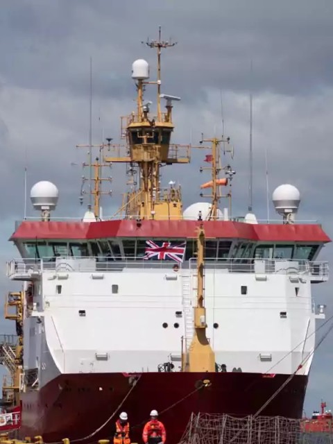 Tierra del Fuego denunció a un buque inglés por navegar con bandera "Falklands" en aguas argentinas