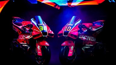 Honda presentó su equipo oficial para MotoGP 2025: los pilotos y el nuevo sponsor