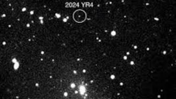 Aumentaron las probabilidades de impacto del asteroide '2024 YR4 contra la Tierra en 2032
