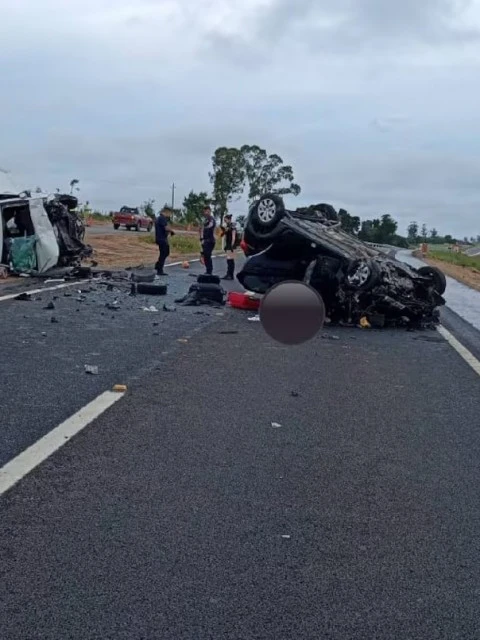 Tragedia en Uruguay: dos argentinos murieron en choque frontal