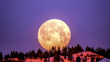 Luna llena de nieve: cuándo verla y el por qué de su nombre